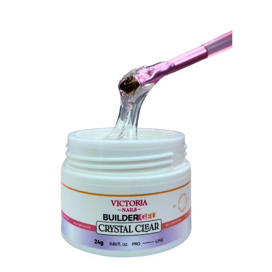 Bulder Gel Crystal Clear Victoria Nails 24 ml