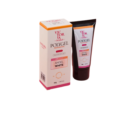 Polygel Victoria Nails 30ml -Angel White