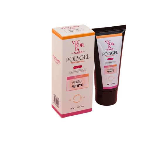 Polygel Victoria Nails 30ml -Angel White