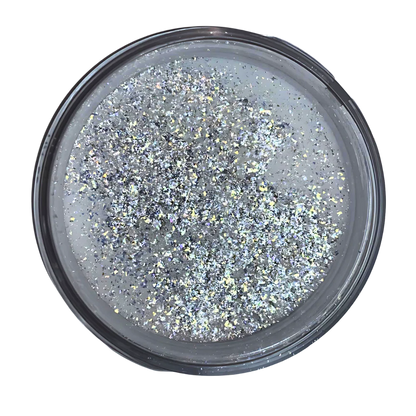 Acrylic Powder Glitz white   - Victoria Nails 15Gr