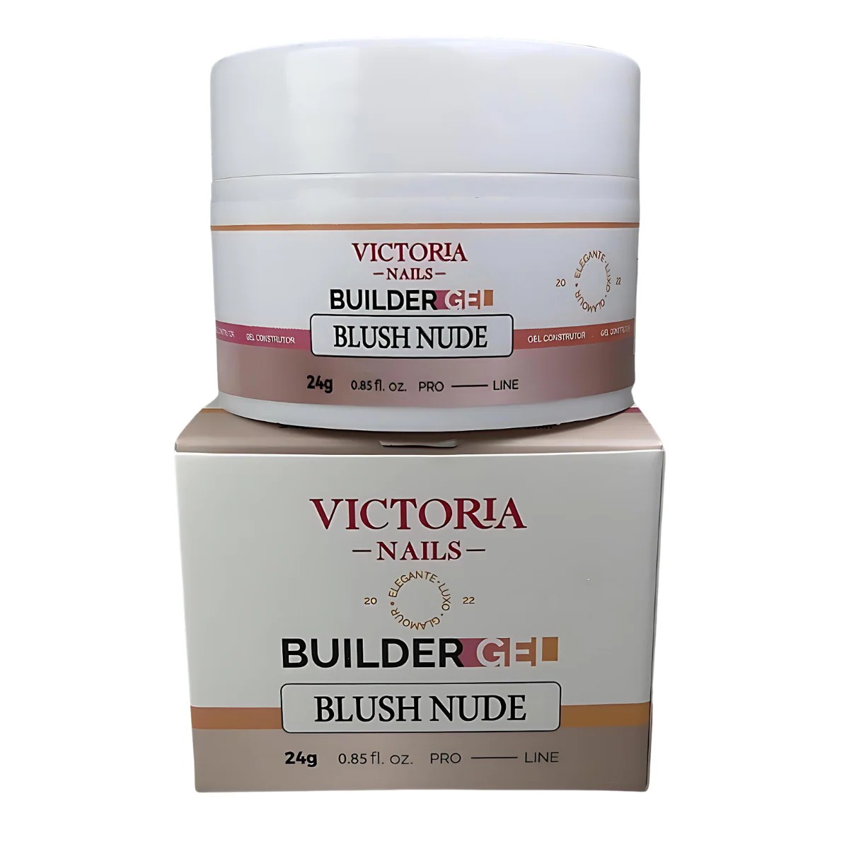 Bulder Gel Blush Nude - Victoria Gold Nails 24ml